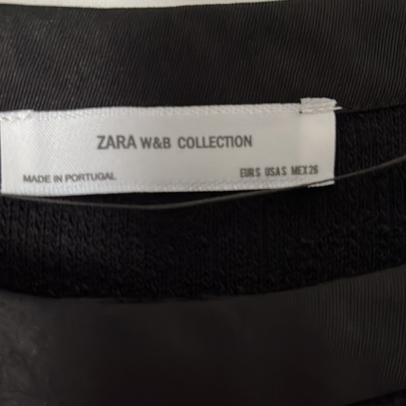 ZARA Black Mini Dress NWOT - Picture 9 of 14